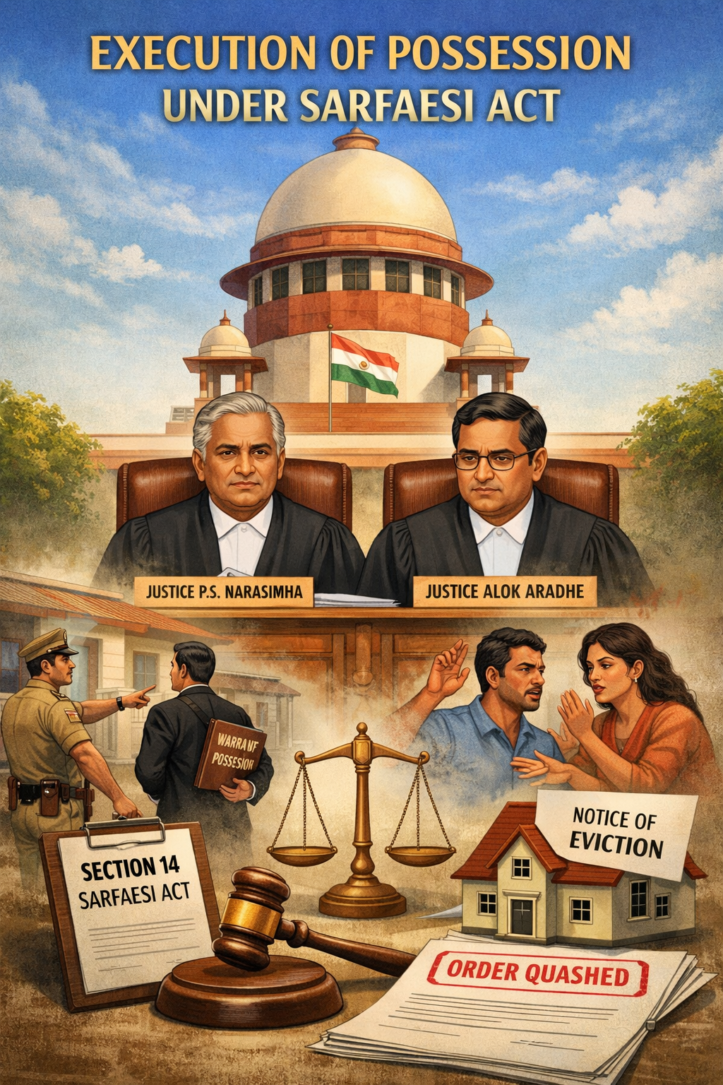 Execution of Possession under SARFAESI Act: Supreme Court Reinforces Duty of Magistrates