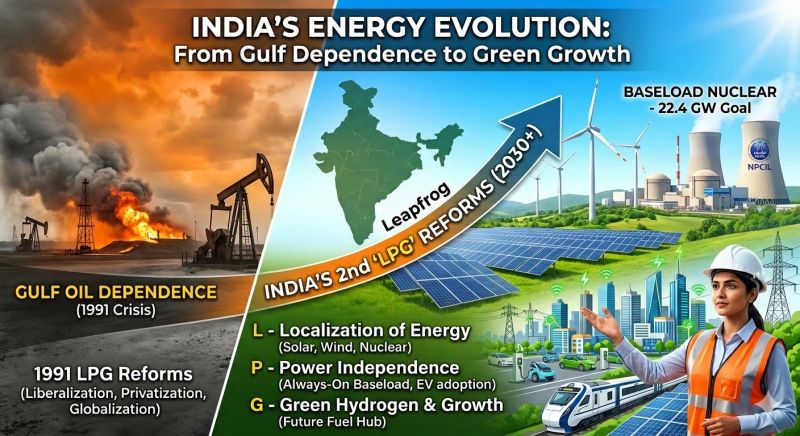 THE ENERGY CRISIS: EVOLUTION OF INDIA