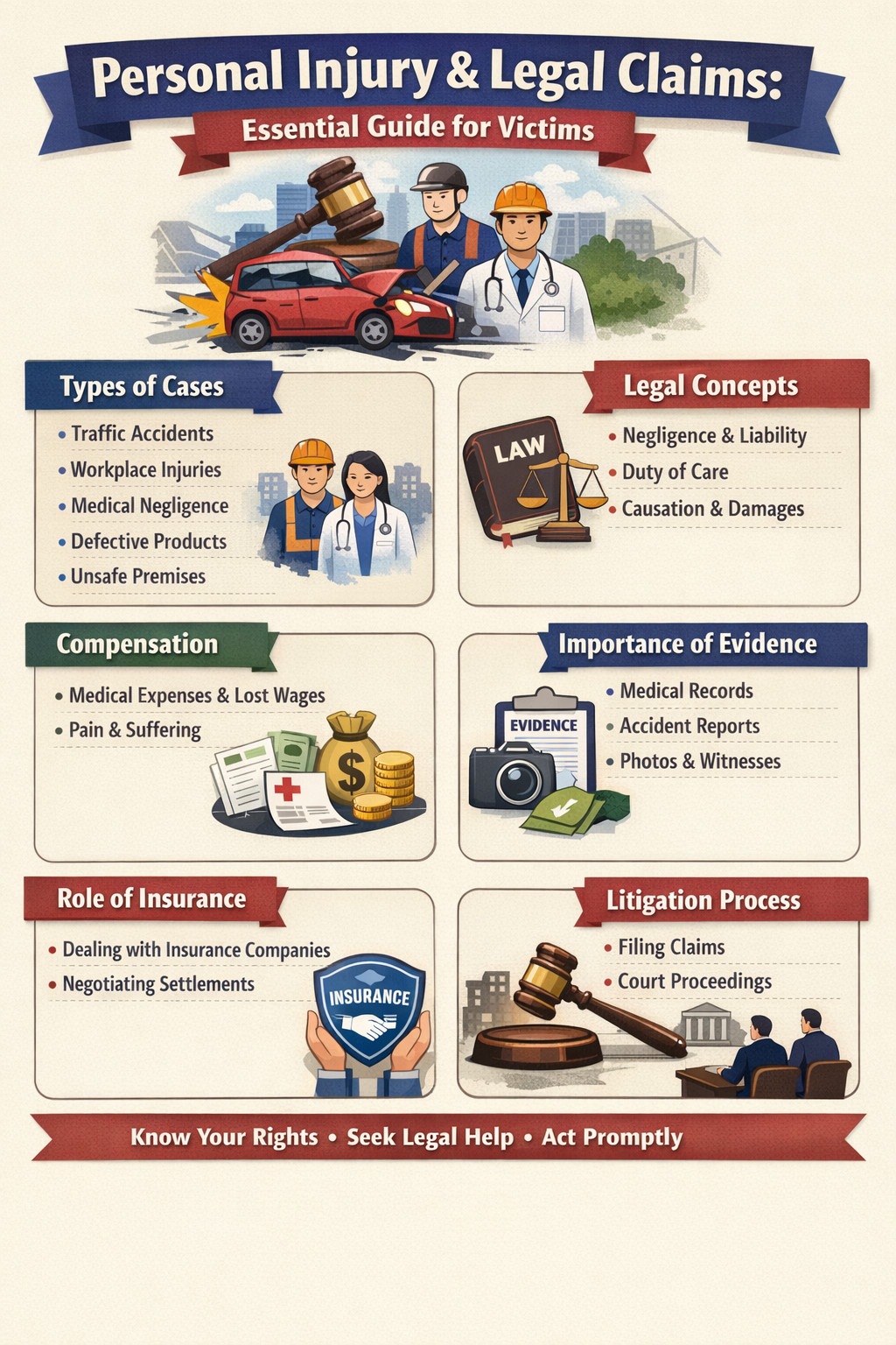 Personal Injury and Legal Claims Comprehensive Guide for Victims
