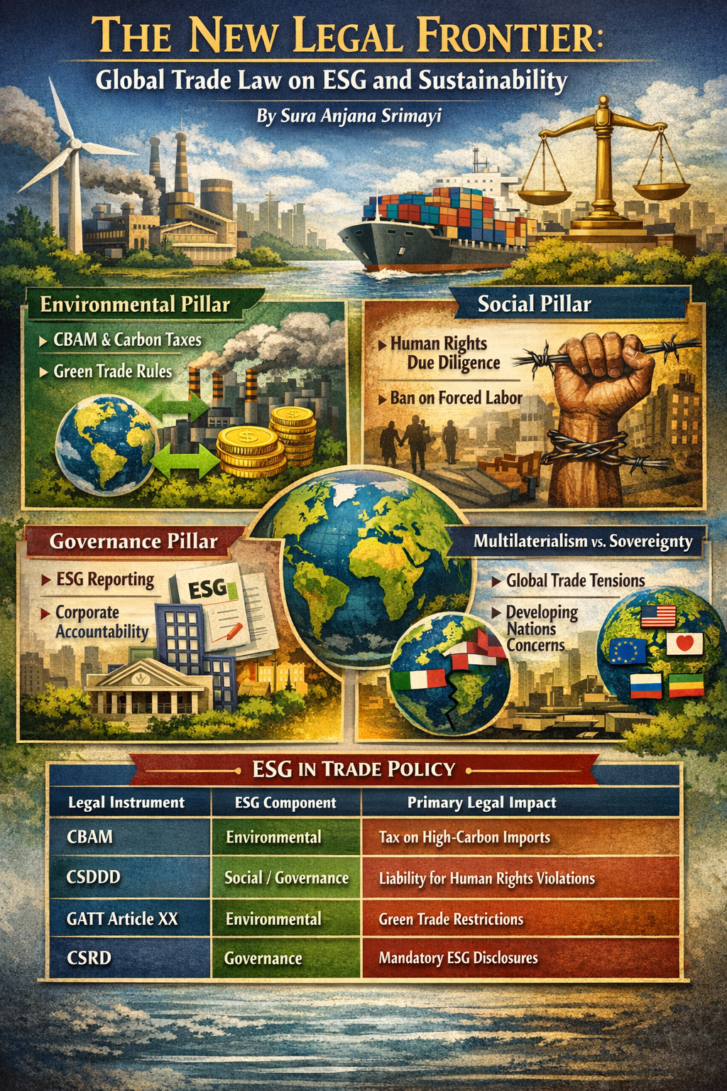 The New Legal Frontier: Global Trade Law on ESG and Sustainability.