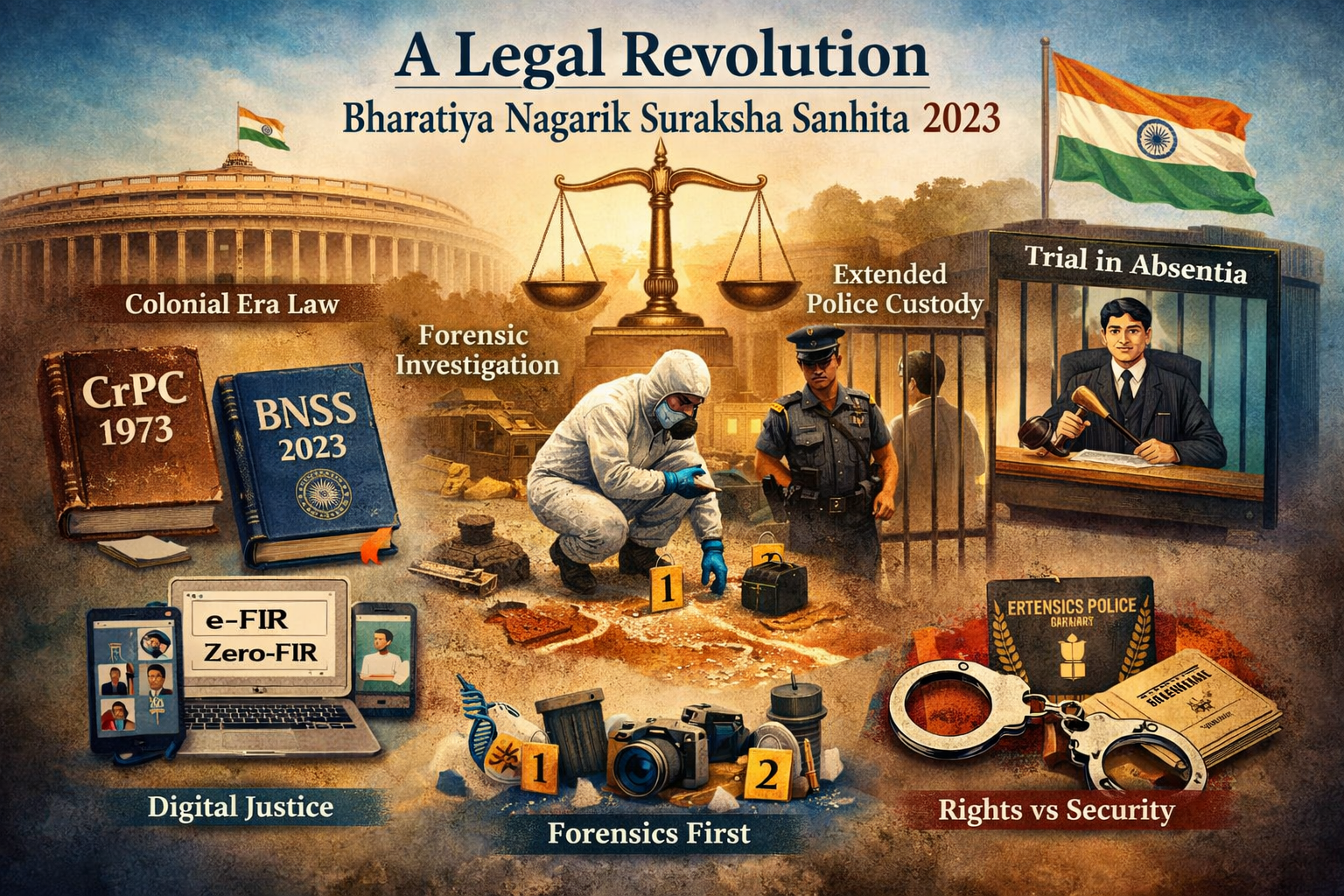 A Legal Revolution of Bharatiya Nagarik Suraksha Sanhita