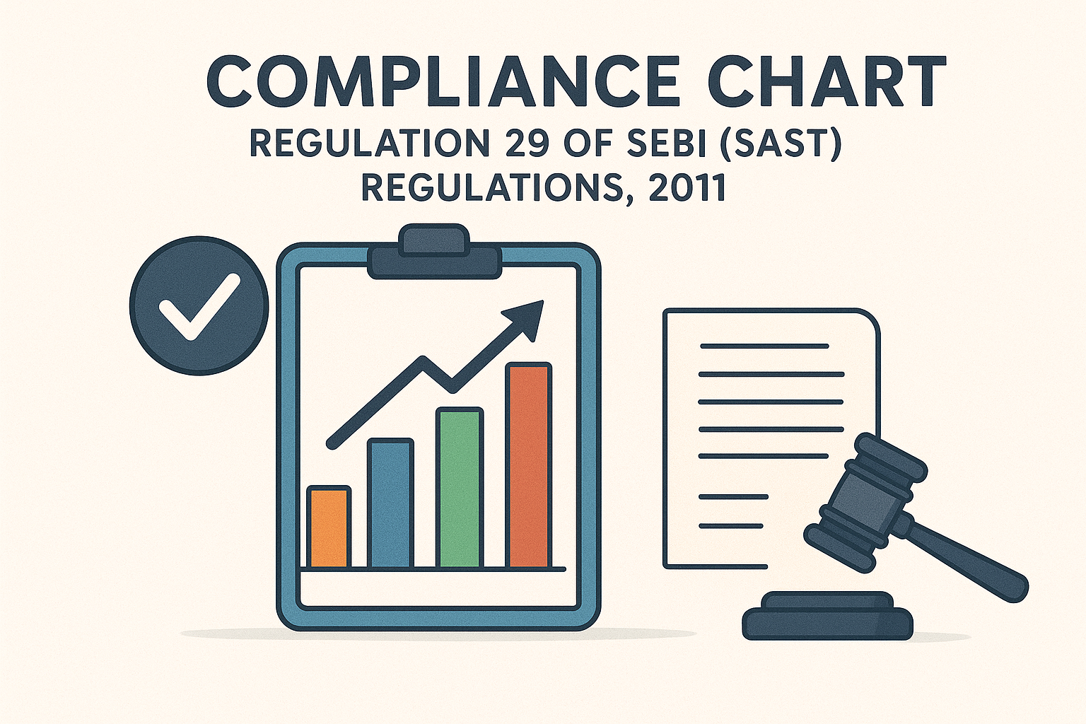  COMPLIANCE CHART – REGULATION 29 OF SEBI (SAST) REGULATIONS, 2011