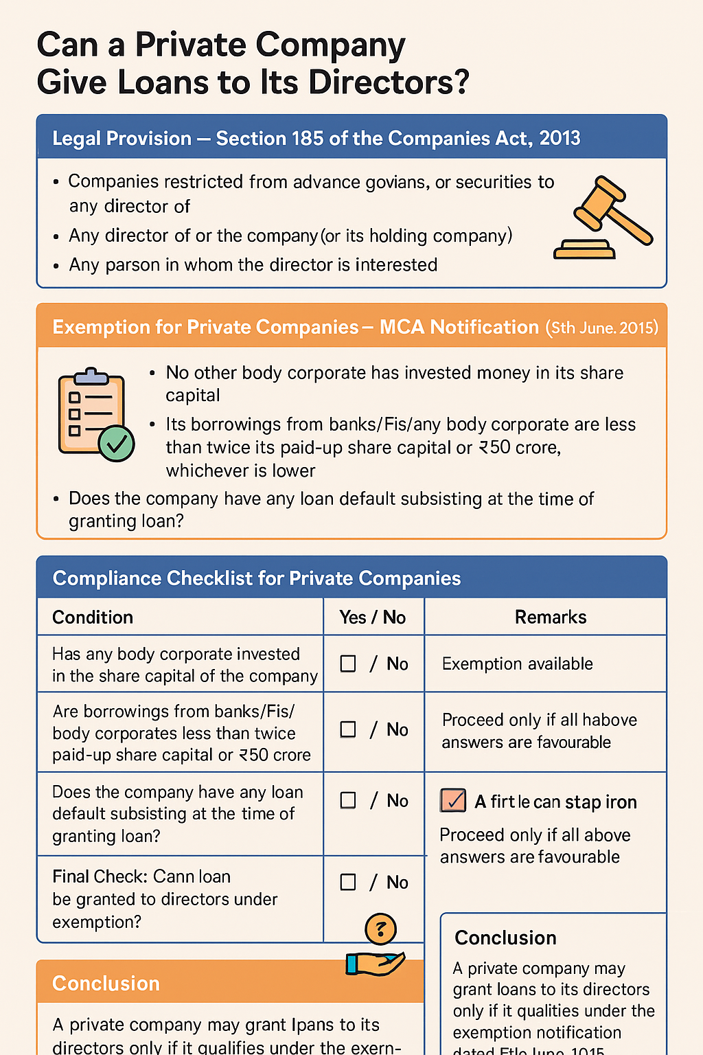 Can a Private Company Give Loans to Its Directors? Can a Private Company Give Loans to Its Directors?