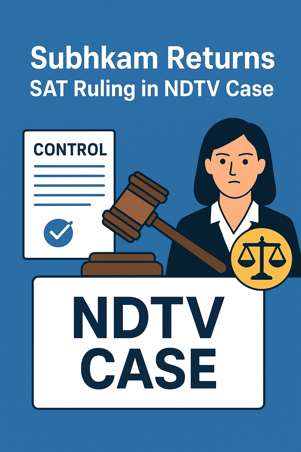 Subhkam Returns: SAT Ruling in NDTV Case and the Revival of Positive Control Construct