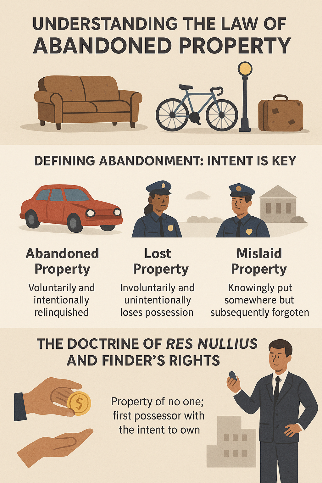 The Law of Abandonment: Navigating the Legal Properties of Forgotten Things