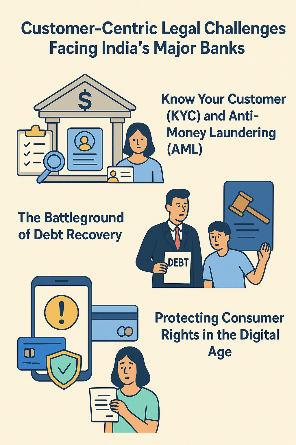 Customer-Centric Legal Challenges Facing India's Major Banks