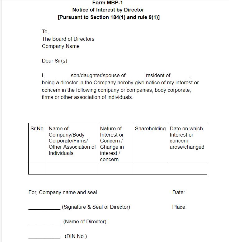 Analysis-of-legality-in-Common-Practices-in-Form-MBP-1-Disclosure-of-Interest-by-Directors