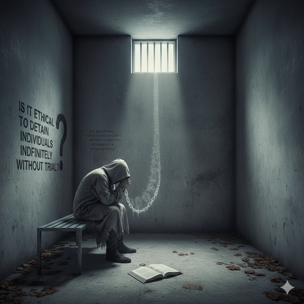 Is It Ethical to Detain Individuals Indefinitely Without Trial?