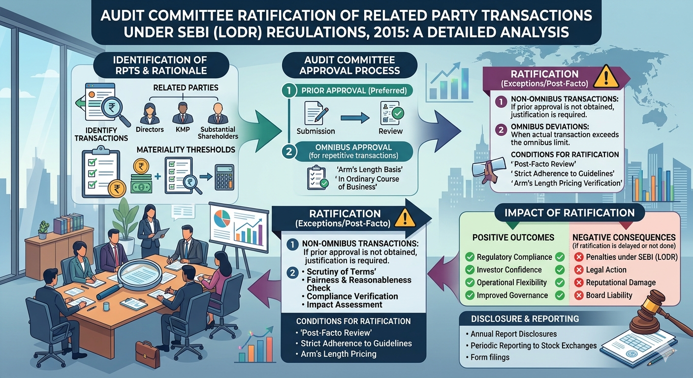Audit Committee Ratification of Related Party Transactions under SEBI (LODR): A Detailed Analysis